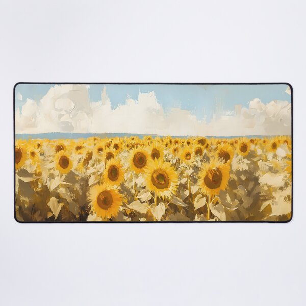 Item preview, sunflower landscape designed and sold by Naturapassion.