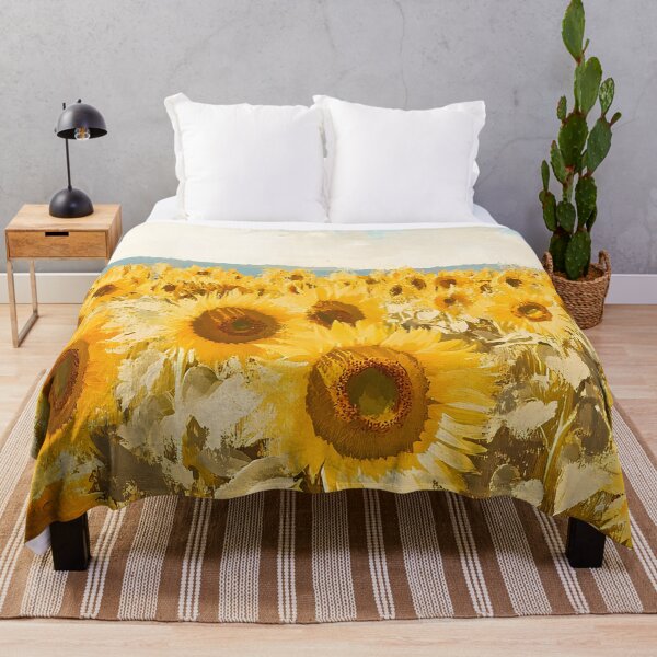 Item preview, sunflower landscape designed and sold by Naturapassion.