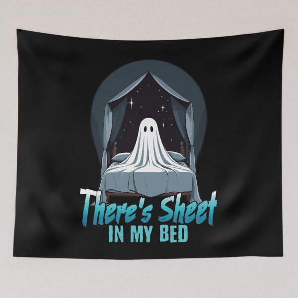Item preview, Funny Halloween Sheet In My Bed Ghost Humor designed and sold by LuminOrb.