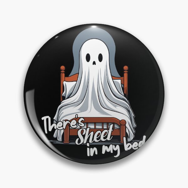 Item preview, Funny Halloween Sheet In My Bed Ghost Humor designed and sold by LuminOrb.