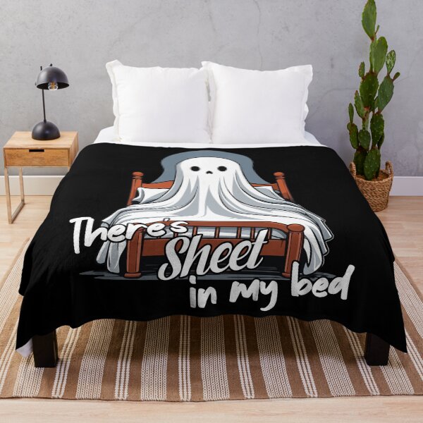 Item preview, Funny Halloween Sheet In My Bed Ghost Humor designed and sold by LuminOrb.