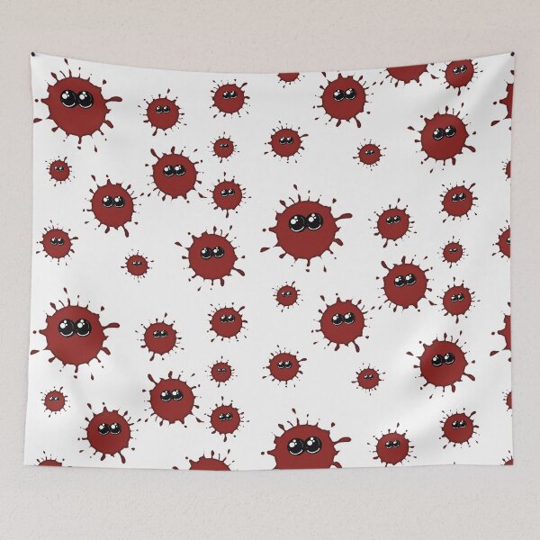 Item preview, Blood Spatter Friends designed and sold by ChaosAndLace.