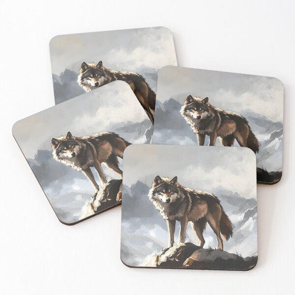Item preview, wolf designed and sold by Naturapassion.
