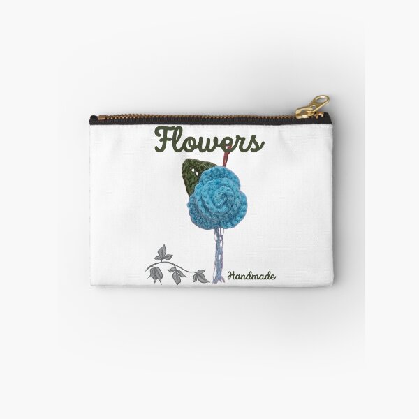 Item preview, Flowers, Blue Rose, handmade, crocheted designed and sold by amigurumivane.