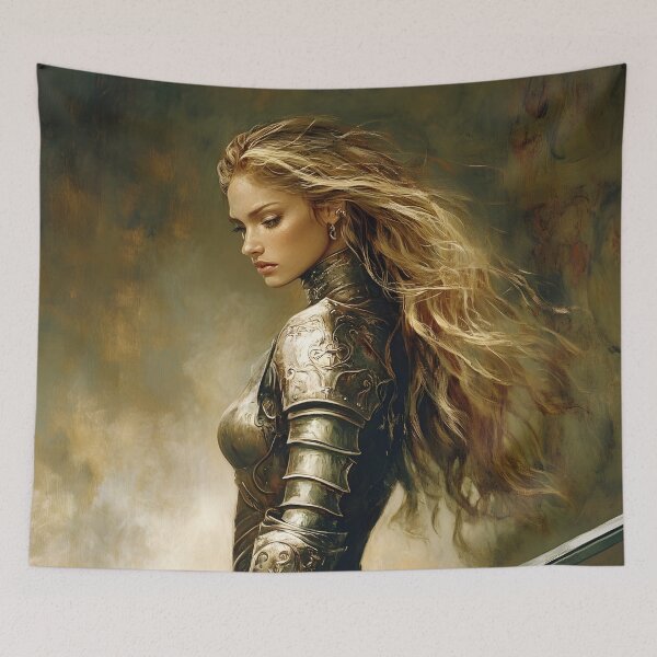Item preview, Warrior Woman - Fantasy Art designed and sold by Seeker7Seven.