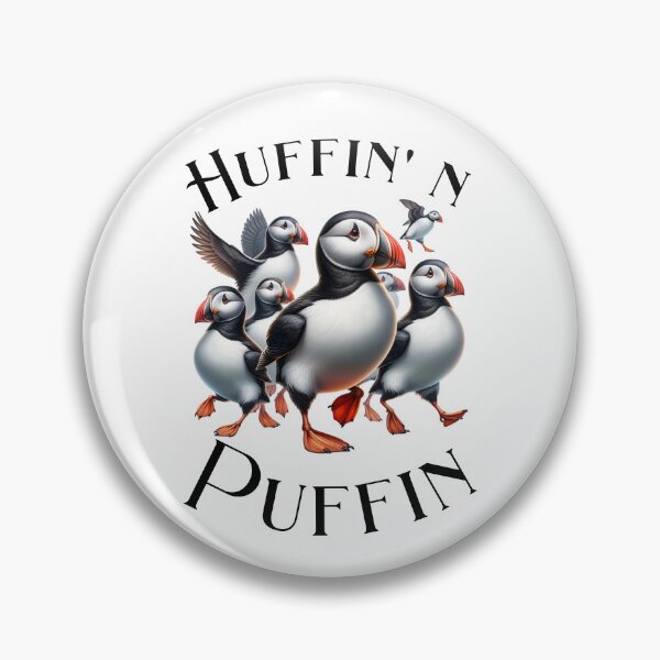 Item preview, Huffin' N Puffin designed and sold by absurditeestore.