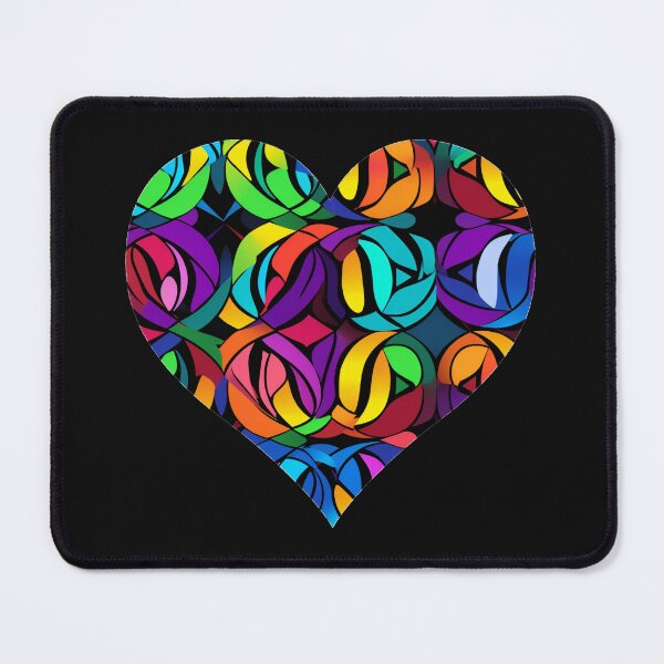 Item preview, Geometric Motif Love Friendship Connection Heart designed and sold by G-M-Designs.