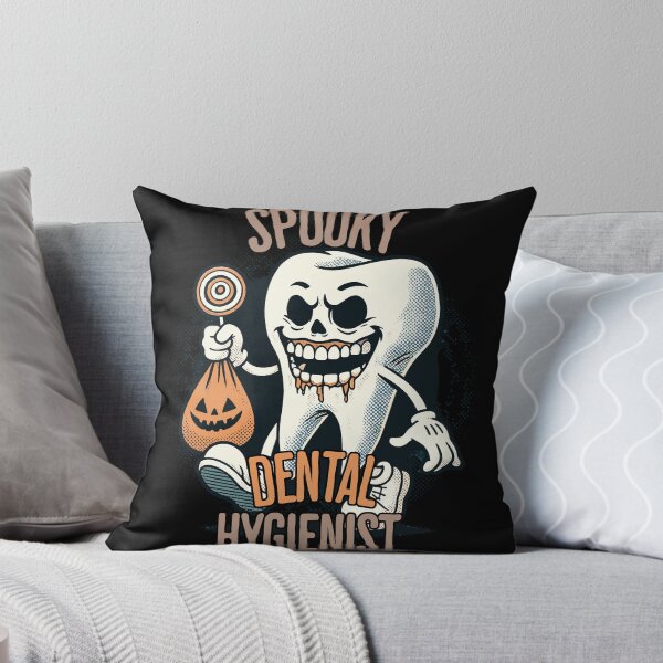 Item preview, Spooky Dental Hygienist Halloween Fun designed and sold by LuminOrb.