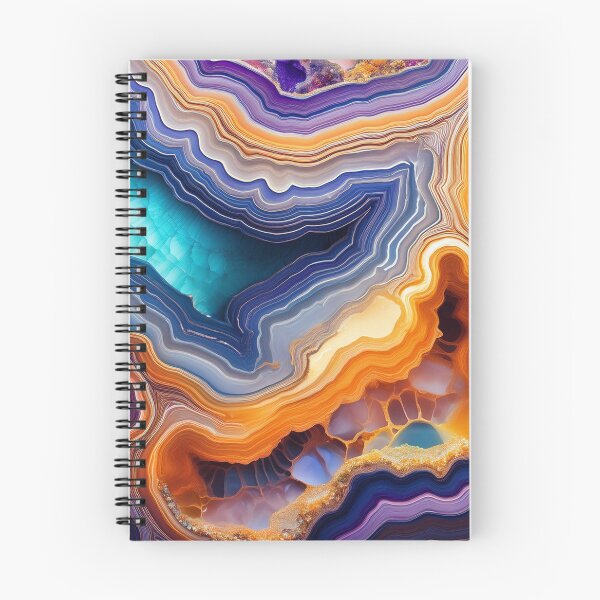 Item preview, Vibrant Geode Art – Abstract Nature Patterns designed and sold by RaiyaTees.