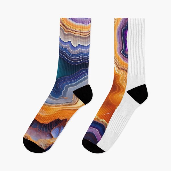 Item preview, Vibrant Geode Art – Abstract Nature Patterns designed and sold by RaiyaTees.
