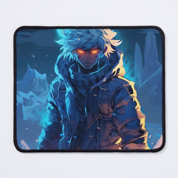 Item preview, Anime urban boy in mountains art designed and sold by TheArtistOf2022.