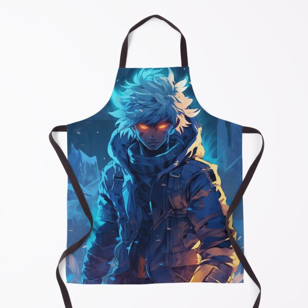 Item preview, Anime urban boy in mountains art designed and sold by TheArtistOf2022.