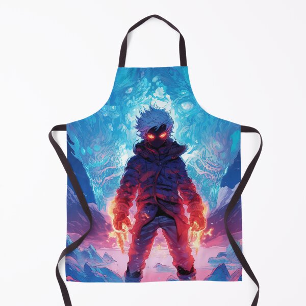 Item preview, Anime urban boy in mountains art designed and sold by TheArtistOf2022.