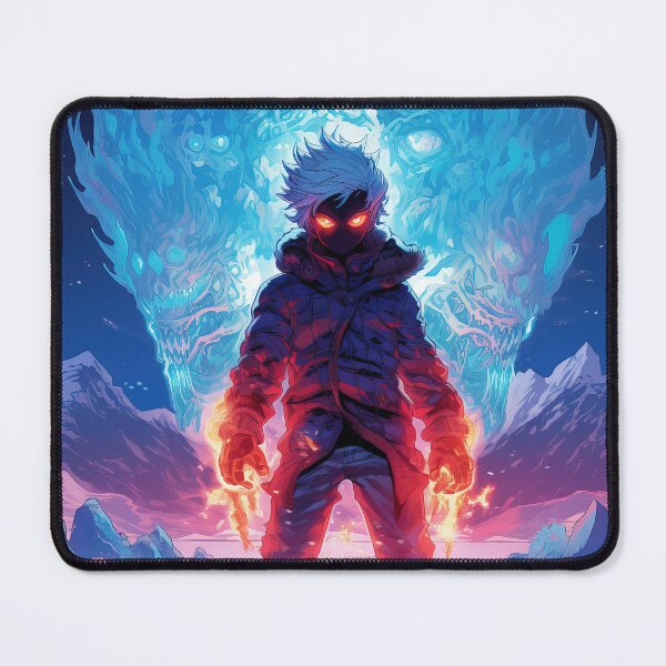 Item preview, Anime urban boy in mountains art designed and sold by TheArtistOf2022.