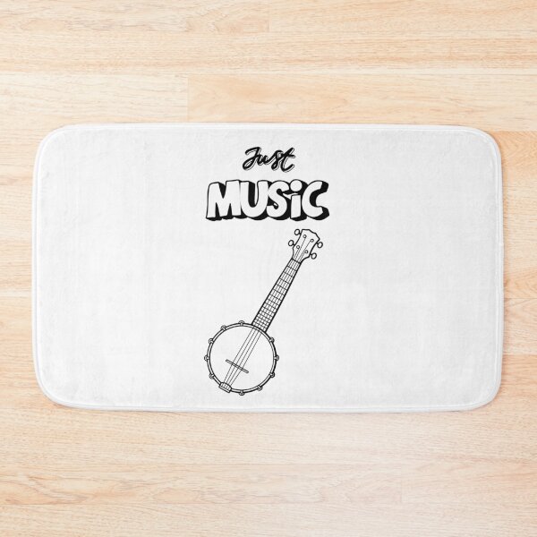 Item preview, Just Music: Banjo in Black & White designed and sold by OllisShop.