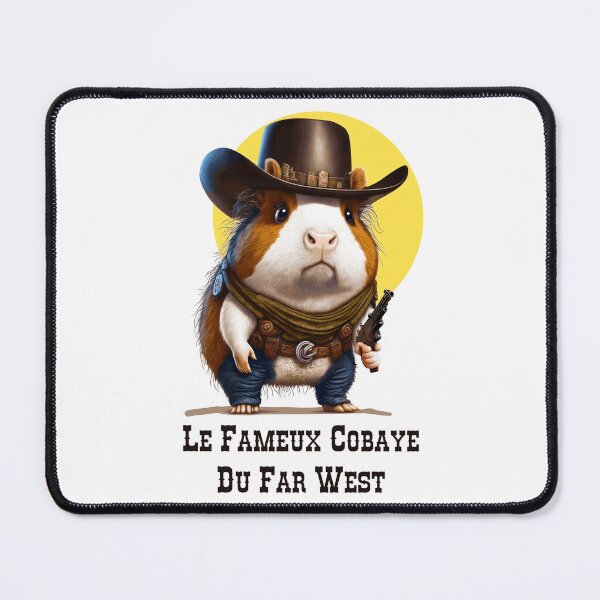 Artikelvorschau, DAS BERÜHMTE MEERSCHWEINCHEN DES FERNEN WESTEN! (Cowboy, Hamster) entworfen und verkauft von francoisville.