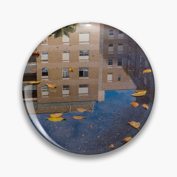 Item preview, Reflections in a Puddle, Leaves and Cityscape designed and sold by asun5.