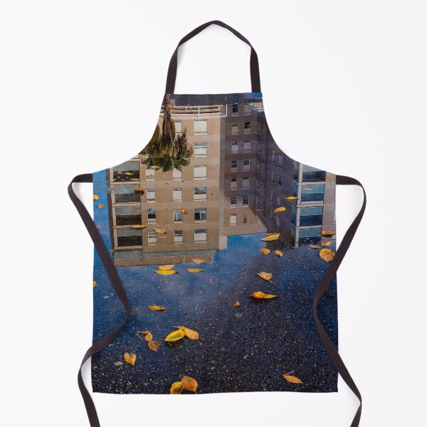 Item preview, Reflections in a Puddle, Leaves and Cityscape designed and sold by asun5.
