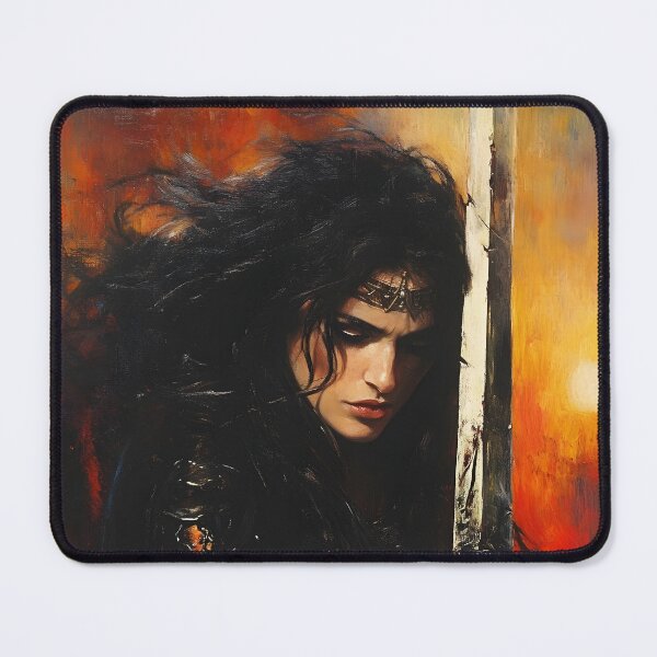 Item preview, Warrior Woman - Fantasy Art designed and sold by Seeker7Seven.
