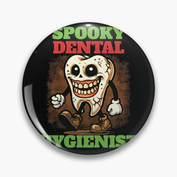 Item preview, Spooky Dental Hygienist Halloween Fun designed and sold by LuminOrb.