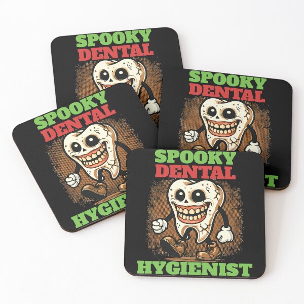 Item preview, Spooky Dental Hygienist Halloween Fun designed and sold by LuminOrb.