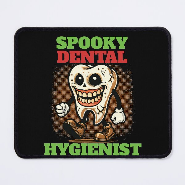 Item preview, Spooky Dental Hygienist Halloween Fun designed and sold by LuminOrb.