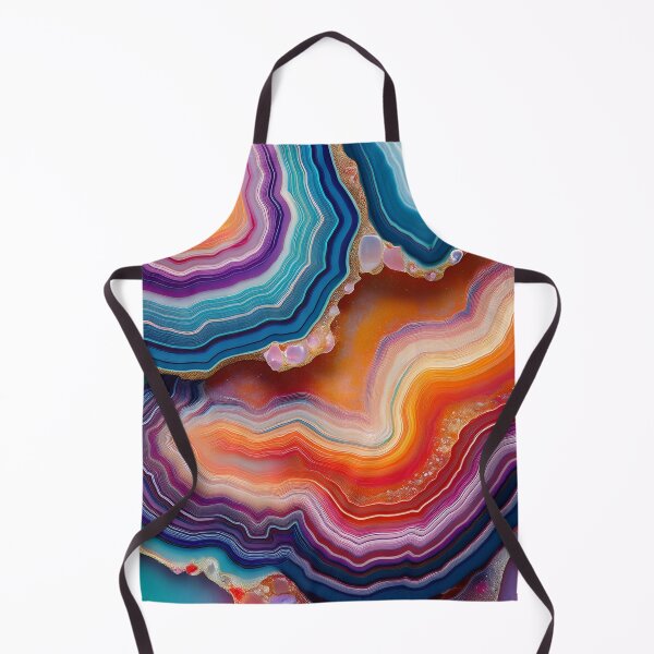 Item preview, Vibrant Geode Art – Bold Mineral Layers designed and sold by RaiyaTees.