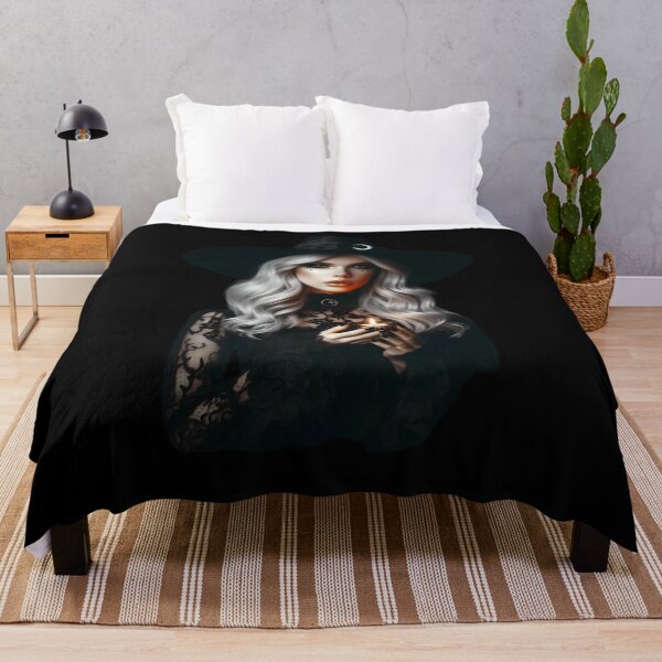 Item preview, Enchanting Gothic Witch Portrait designed and sold by IllumeInk.