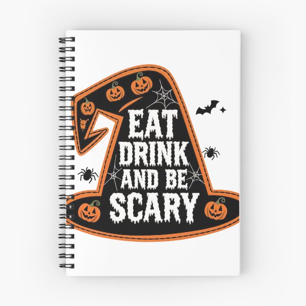Item preview, Halloween Witch Hat - Eat, Drink, and Be Scary designed and sold by Anastasiia Lang.