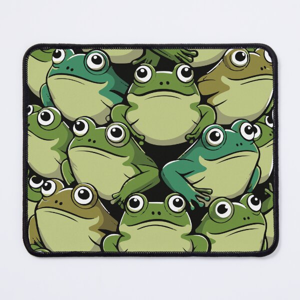 Item preview, Cute green frogs for amphibian owners and frog lovers designed and sold by BobaTeeStore.