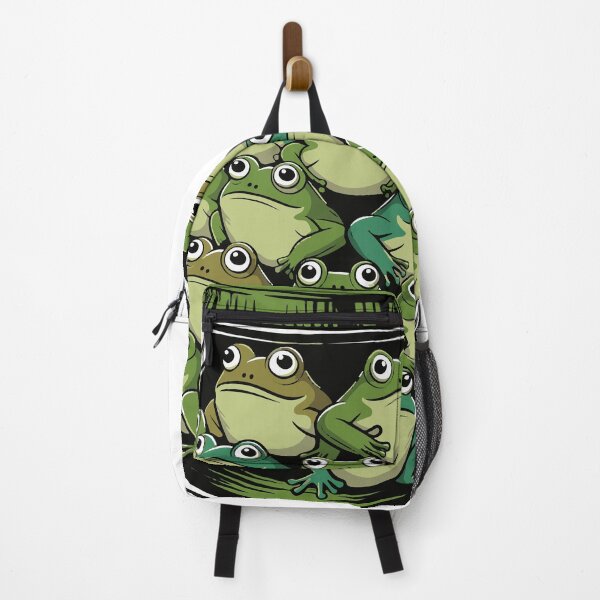 Item preview, Cute green frogs for amphibian owners and frog lovers designed and sold by BobaTeeStore.
