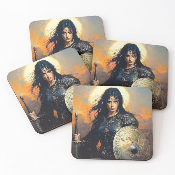 Item preview, Warrior Woman - Fantasy Art designed and sold by Seeker7Seven.