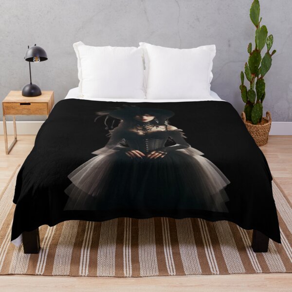 Item preview, Gothic Witch in Enchanted Black Dress designed and sold by IllumeInk.
