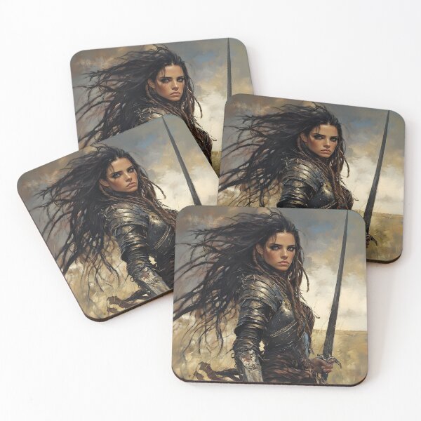 Item preview, Warrior Woman - Fantasy Art designed and sold by Seeker7Seven.