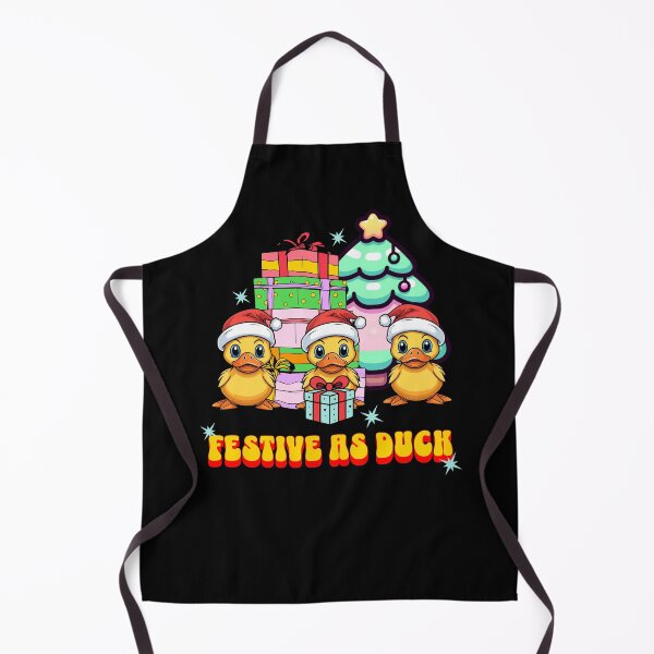 Item preview, Festive as Duck Funny Cute Christmas Ducks designed and sold by PG Illustration.