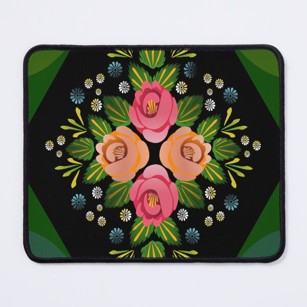 Item preview, Folk flower polish folk floral art English canal boat art designed and sold by Inkworthy.