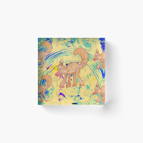 Item preview, Monka Rainbow Cave Painting II designed and sold by MoaMonka.