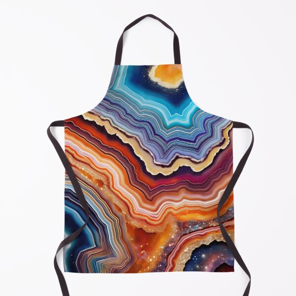 Item preview, Geode Art – Colorful Agate Crystal designed and sold by RaiyaTees.