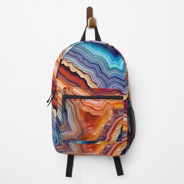Item preview, Geode Art – Colorful Agate Crystal designed and sold by RaiyaTees.