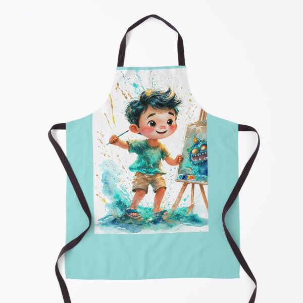 Item preview, Happy Painter Boy designed and sold by NoteBTravel.