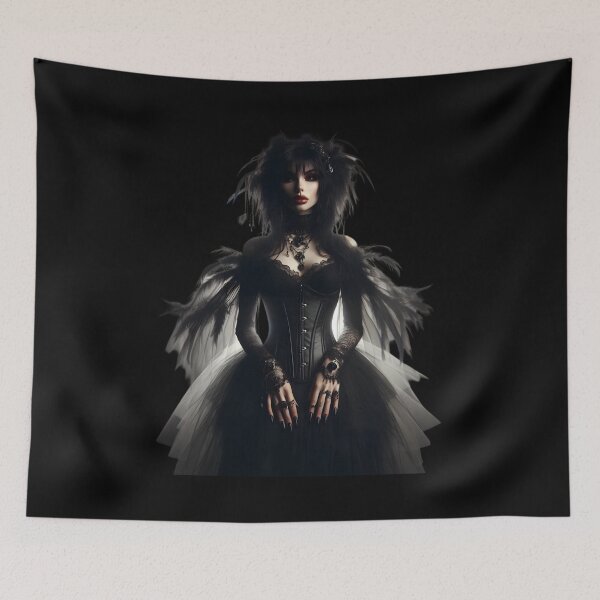 Item preview, Gothic Enchantress in Dark Elegance designed and sold by IllumeInk.