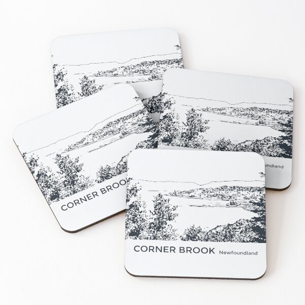 Item preview, Corner Brook Newfoundland designed and sold by Lakeric Cityscapes.