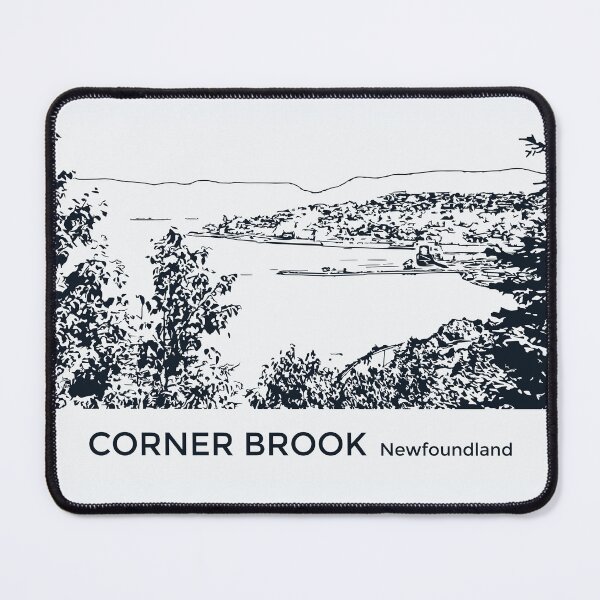 Item preview, Corner Brook Newfoundland designed and sold by Lakeric Cityscapes.