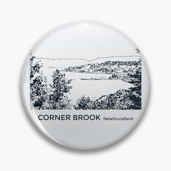 Item preview, Corner Brook Newfoundland designed and sold by Lakeric Cityscapes.