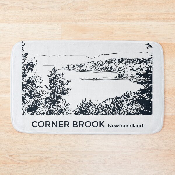 Item preview, Corner Brook Newfoundland designed and sold by Lakeric Cityscapes.