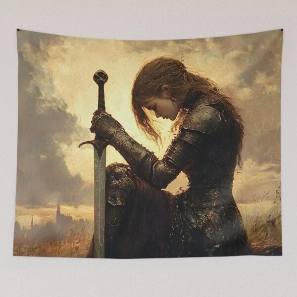 Item preview, Warrior Woman - Fantasy Art designed and sold by Seeker7Seven.