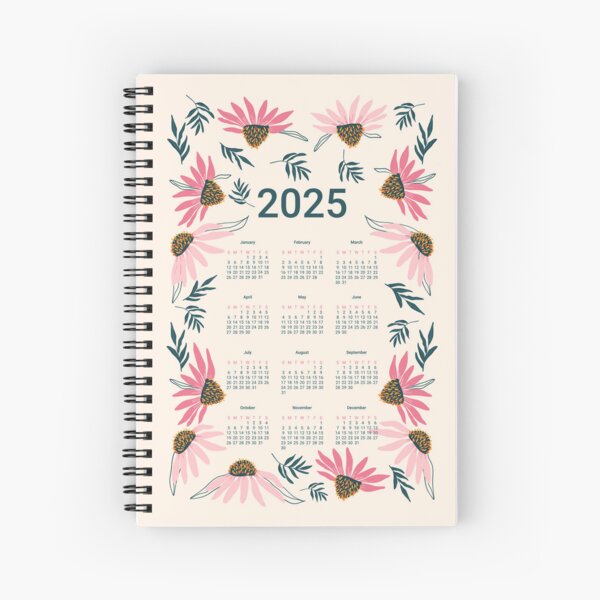 Item preview, 2025 Calendar with coneflowers. designed and sold by Syuzanna.