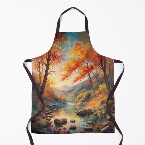 Item preview, AUTUMN MOUNTAIN STREAM designed and sold by INNERHARMONY2.
