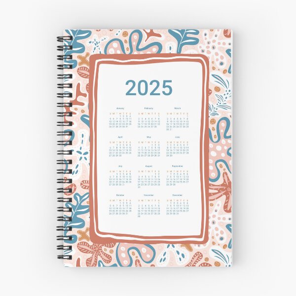 Artikelvorschau, Kalender 2025. entworfen und verkauft von Syuzanna.