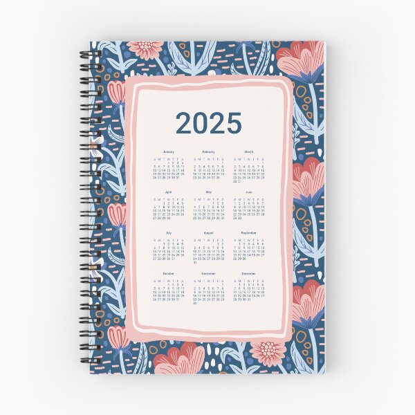 Item preview, 2025 floral Calendar. designed and sold by Syuzanna.
